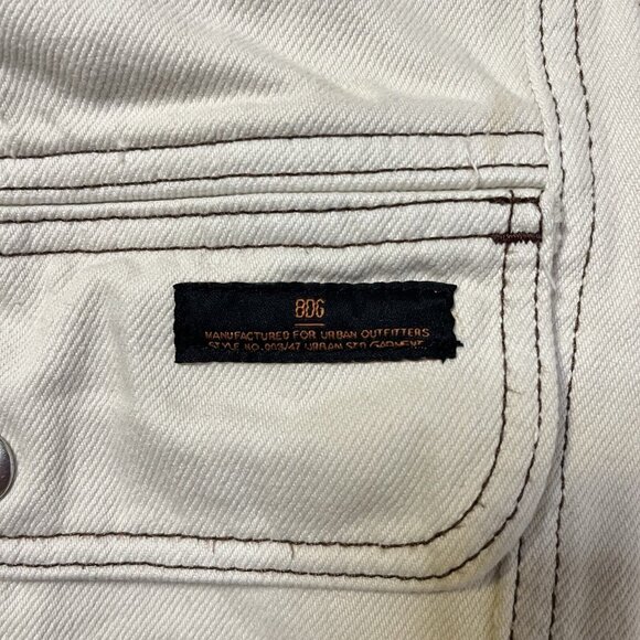 BDG by Urban Outfitters Relaxed Skate Jean womens 27 Beige Baggy Y2K Pocket Jean - Picture 8 of 11